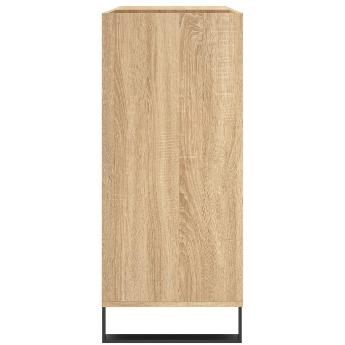 vidaXL Δισκοθήκη Sonoma Δρυς 84,5 x 38 x 89 εκ. από Επεξεργασμένο Ξύλο