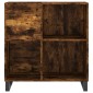 vidaXL Δισκοθήκη Καπνιστή Δρυς 84,5 x 38 x 89 εκ. από Επεξεργ. Ξύλο