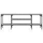 vidaXL Έπιπλο Τηλεόρασης Sonoma Γκρι 121x35x45 εκ. Επεξ. Ξύλο/Σίδερο