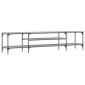 vidaXL Έπιπλο Τηλεόρασης Sonoma Γκρι 201x35x45 εκ. Επεξ. Ξύλο/Σίδερο