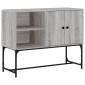 vidaXL Ντουλάπι Γκρι Sonoma 100x40x79,5 εκ. από Επεξεργασμένο Ξύλο