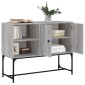 vidaXL Ντουλάπι Γκρι Sonoma 100x40x79,5 εκ. από Επεξεργασμένο Ξύλο