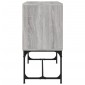 vidaXL Ντουλάπι Γκρι Sonoma 100x40x79,5 εκ. από Επεξεργασμένο Ξύλο