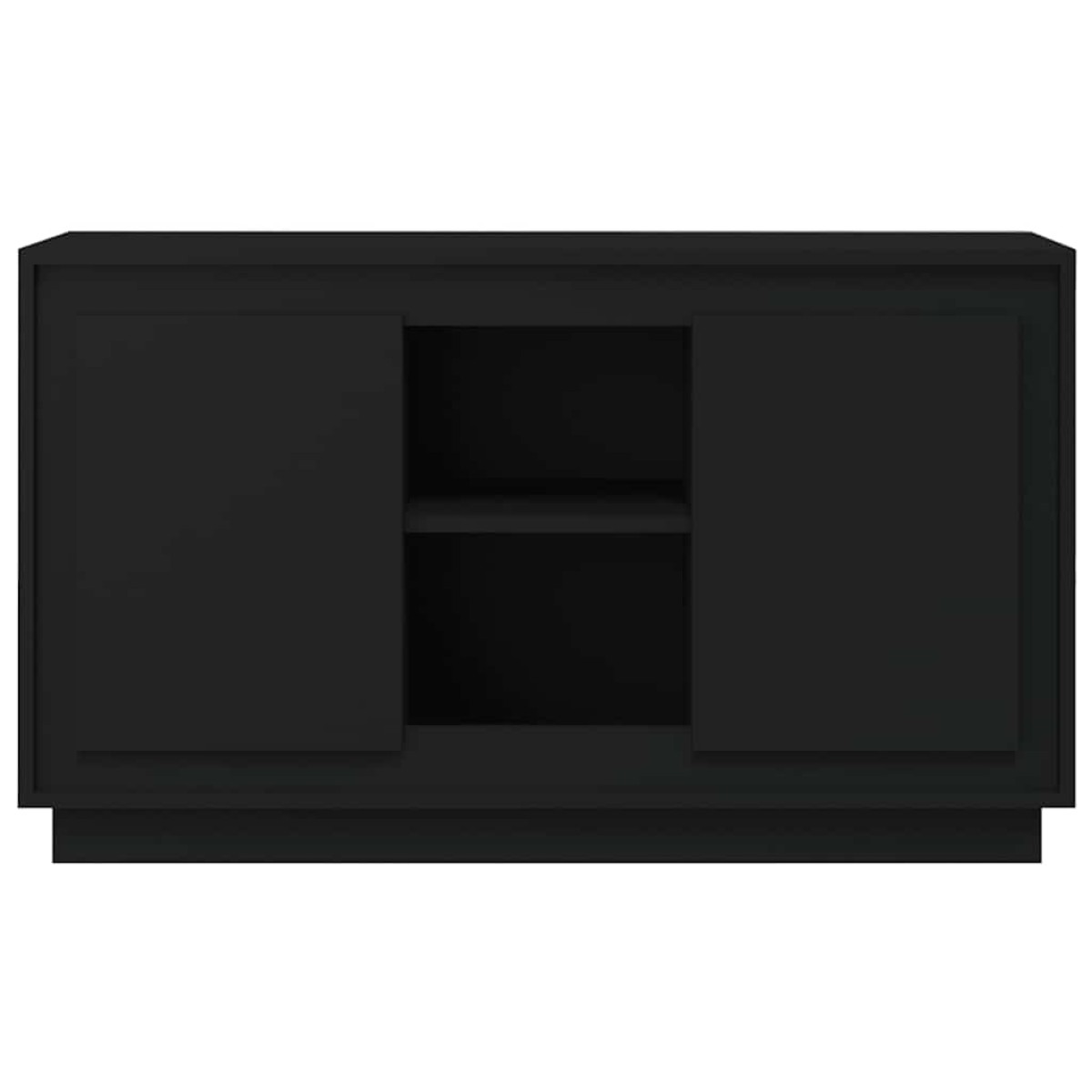 vidaXL Ντουλάπι Μαύρο 102 x 35 x 60 εκ. από Επεξεργασμένο Ξύλο
