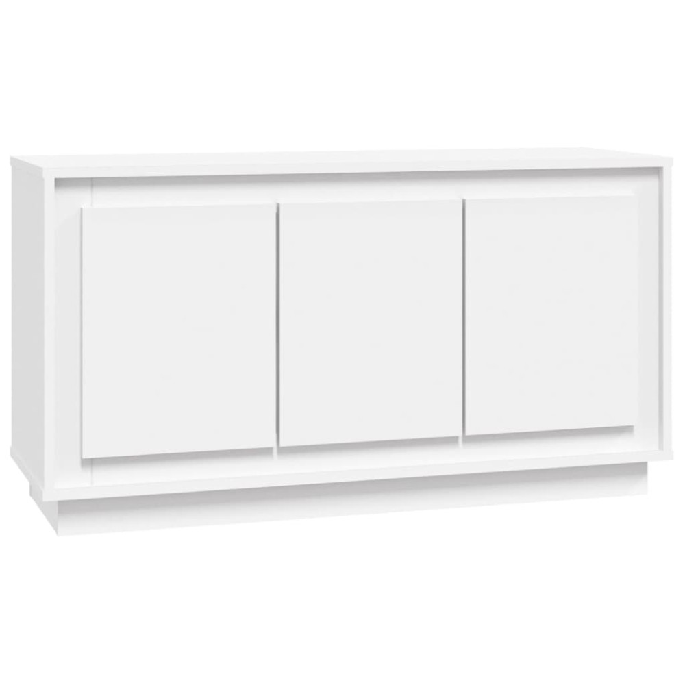 vidaXL Ντουλάπι Λευκό 102 x 35 x 55 εκ. από Επεξεργασμένο Ξύλο