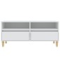 vidaXL Έπιπλο Τηλεόρασης Λευκό 100x34,5x44,5 εκ. Επεξεργασμένο Ξύλο