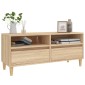 vidaXL Έπιπλο Τηλεόρασης Sonoma Δρυς 100 x 34,5 x 44,5 εκ. Επεξ. Ξύλο