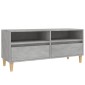 vidaXL Έπιπλο Τηλεόρασης Γκρι Σκυρ. 100 x 34,5 x 44,5 εκ. Επεξ. Ξύλο