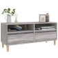 vidaXL Έπιπλο Τηλεόρασης Γκρι Sonoma 100x34,5x44,5 εκ. Επεξεργ. Ξύλο