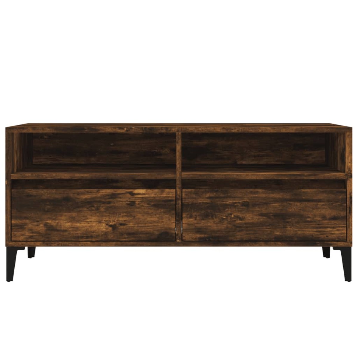 vidaXL Έπιπλο Τηλεόρασης Καπνιστή Δρυς 100x34,5x44,5 εκ. Επεξ. Ξύλο