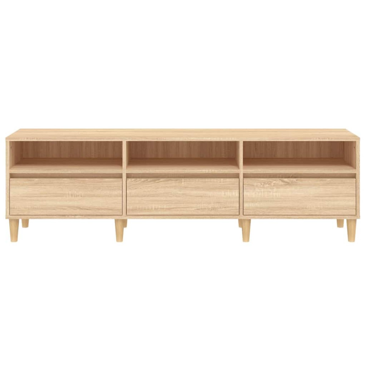vidaXL Έπιπλο Τηλεόρασης Sonoma Δρυς 150x30x44,5 εκ. Επεξ. Ξύλο