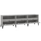 vidaXL Έπιπλο Τηλεόρασης Γκρι Σκυρ. 150x30x44,5 εκ. Επεξ. Ξύλο