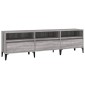 vidaXL Έπιπλο Τηλεόρασης Γκρι Sonoma 150x30x44,5 εκ. από Επεξεργ. Ξύλο
