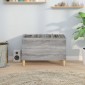 vidaXL Δισκοθήκη Γκρι Sonoma 74,5 x 38 x 48 εκ. από Επεξεργασμένο Ξύλο