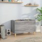 vidaXL Δισκοθήκη Γκρι Sonoma 74,5 x 38 x 48 εκ. από Επεξεργασμένο Ξύλο