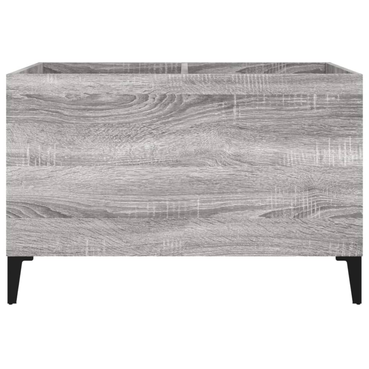 vidaXL Δισκοθήκη Γκρι Sonoma 74,5 x 38 x 48 εκ. από Επεξεργασμένο Ξύλο