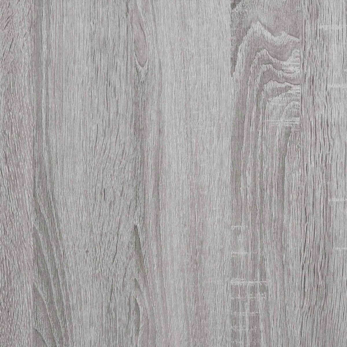 vidaXL Έπιπλο Δίσκων Γκρι Sonoma 100x38x48 εκ. από Επεξεργασμένο Ξύλο
