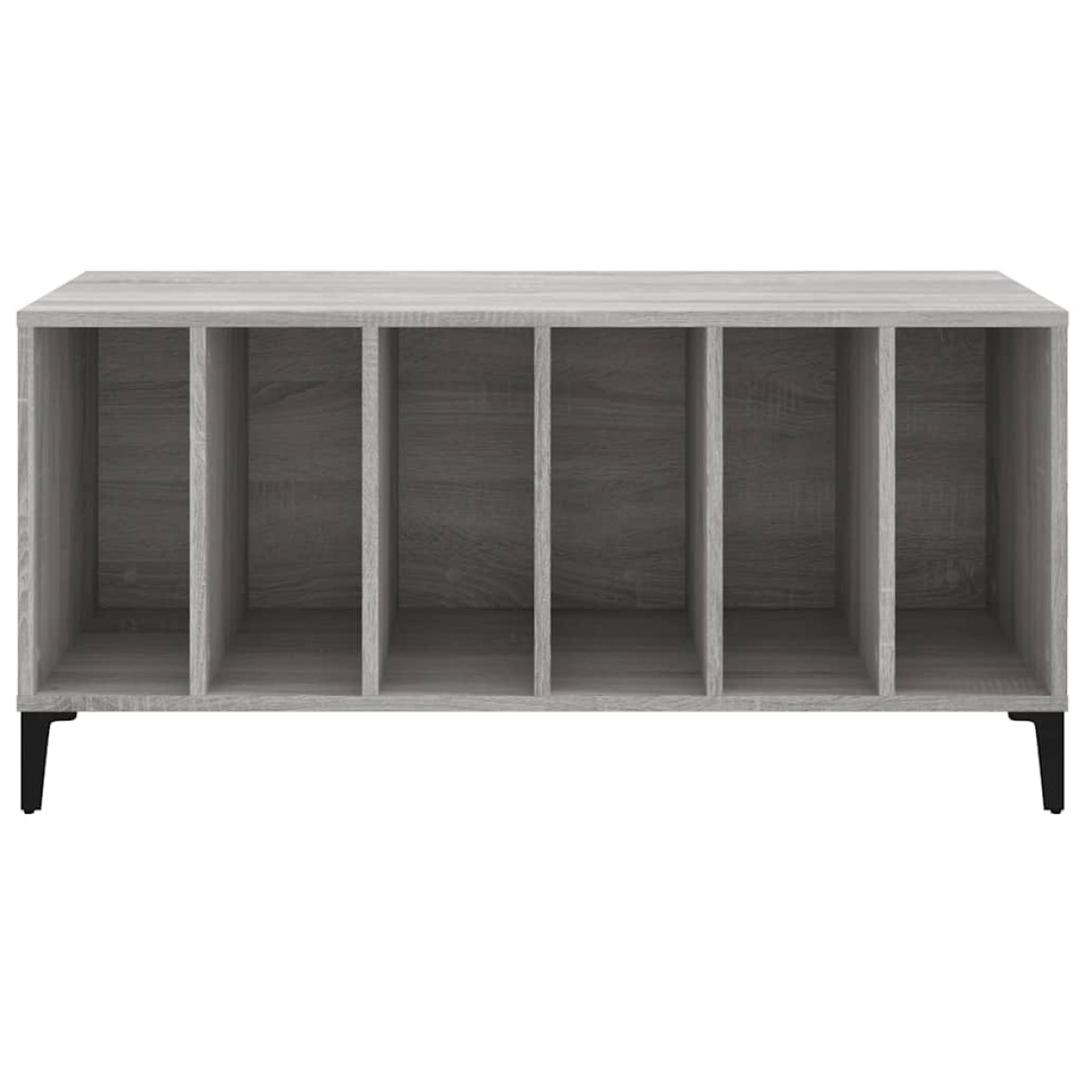 vidaXL Δισκοθήκη Γκρι Sonoma 100 x 38 x 48 εκ. από Επεξεργασμένο Ξύλο