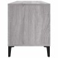 vidaXL Δισκοθήκη Γκρι Sonoma 100 x 38 x 48 εκ. από Επεξεργασμένο Ξύλο