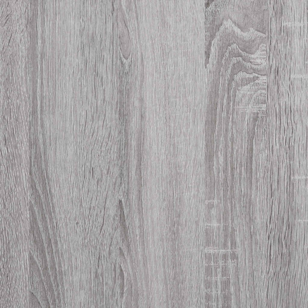 vidaXL Δισκοθήκη Γκρι Sonoma 100 x 38 x 48 εκ. από Επεξεργασμένο Ξύλο