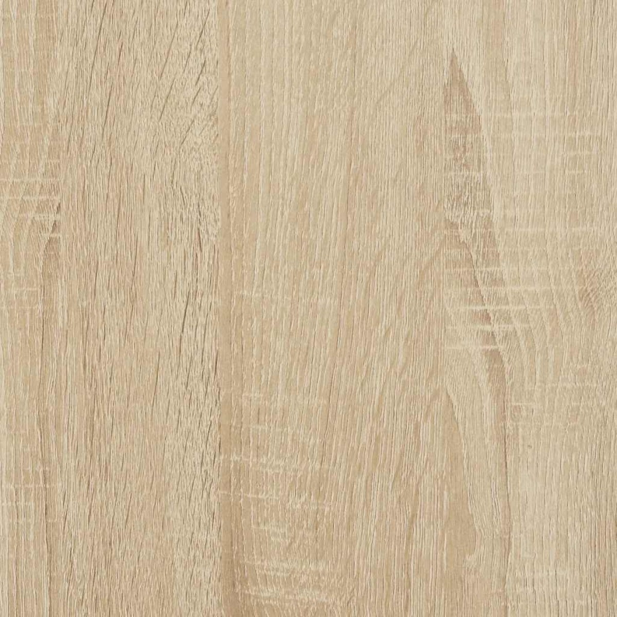 vidaXL Πλαίσιο Κρεβατιού Sonoma Δρυς 120x200 εκ. Επεξεργασμένο Ξύλο
