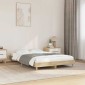 vidaXL Πλαίσιο Κρεβατιού Sonoma Δρυς 120x200 εκ. Επεξεργασμένο Ξύλο