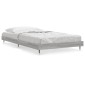 vidaXL Πλαίσιο Κρεβατιού Γκρι Sonoma 90 x 190 εκ. Επεξεργασμένο Ξύλο