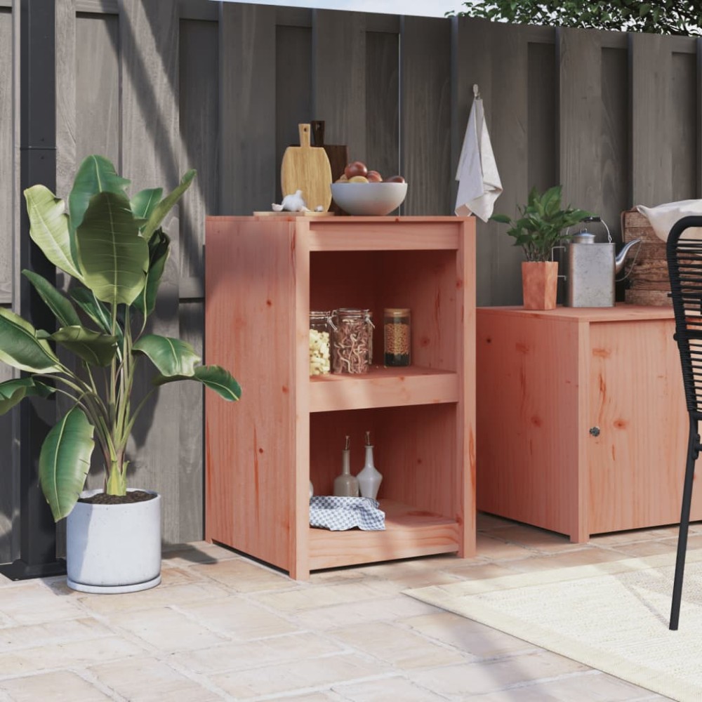 vidaXL Ντουλάπι Κουζίνας Εξ Χώρου MEPPEL 55x55x92 εκ Μασίφ Ξύλο Ψευδοτσούγκας