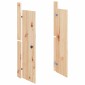 vidaXL Πόρτες Κουζίνας Εξ. Χώρου 2 τεμ. 50x9x82 εκ. Μασίφ Πεύκο