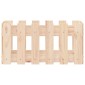 vidaXL Ζαρντινιέρα με Σχέδιο Φράχτη 60 x 30 x 30 εκ. Μασίφ Ξύλο Πεύκου