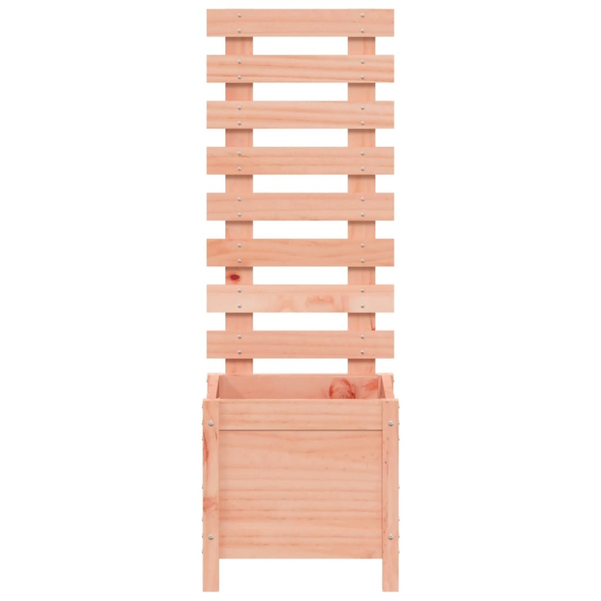 vidaXL Ζαρντινιέρα με Ράφι 39x39,5x114εκ. από Μασίφ Ξύλο Ψευδοτσούγκας