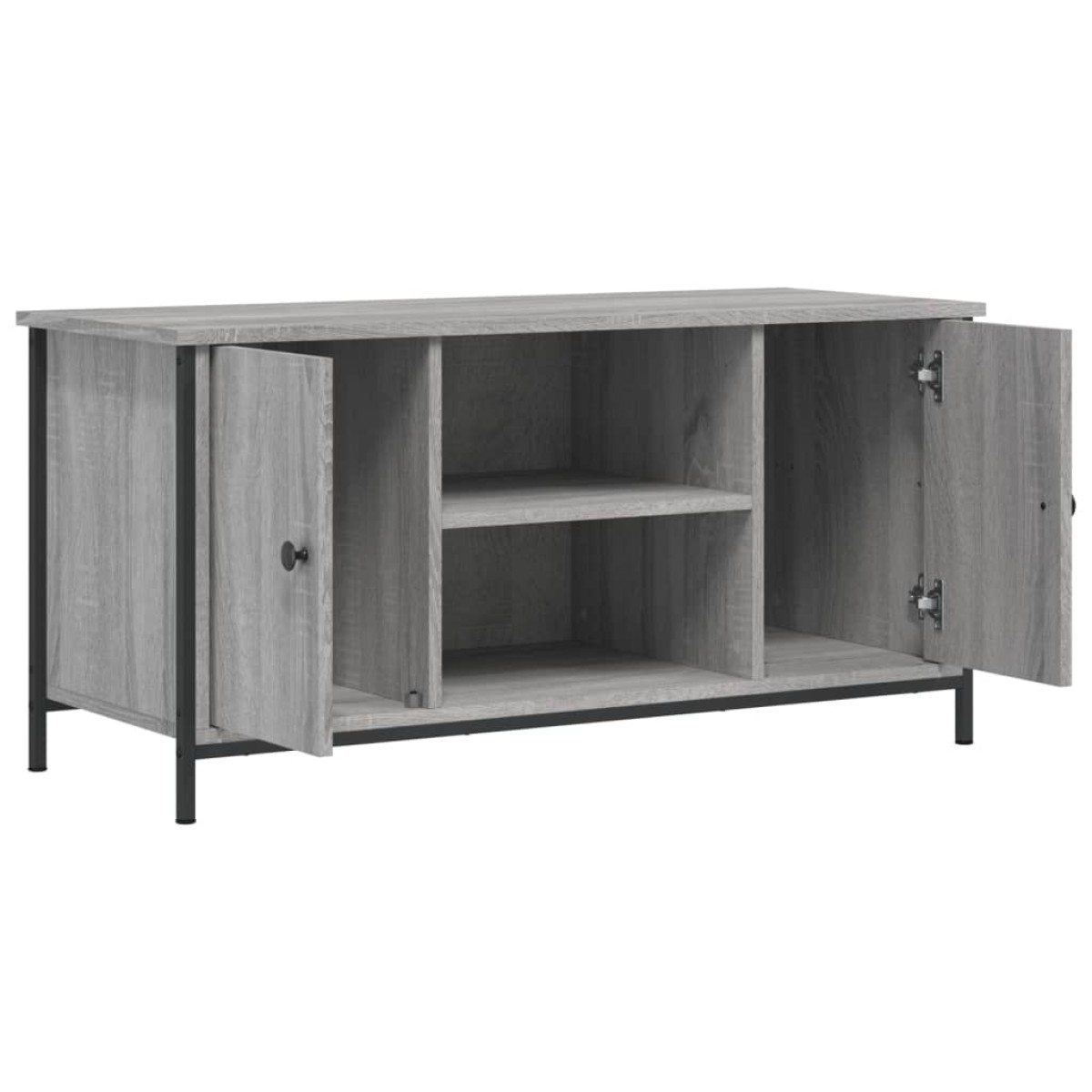 vidaXL Έπιπλο Τηλεόρασης Γκρι Sonoma 100x40x50 εκ. από Επεξεργ. Ξύλο