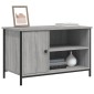 vidaXL Έπιπλο Τηλεόρασης Γκρι Sonoma 80x40x50 εκ. από Επεξεργ. Ξύλο