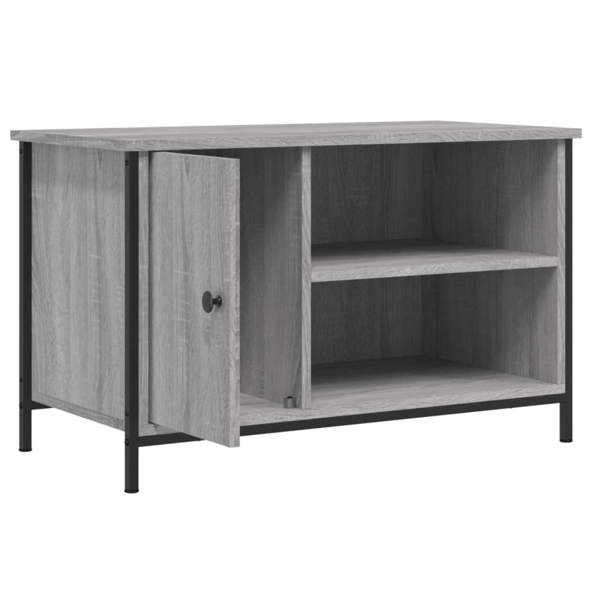 vidaXL Έπιπλο Τηλεόρασης Γκρι Sonoma 80x40x50 εκ. από Επεξεργ. Ξύλο
