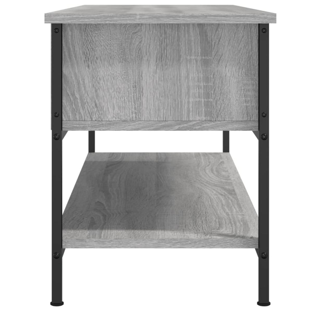 vidaXL Έπιπλο Τηλεόρασης Γκρι Sonoma 100x35x45 εκ. από Επεξεργ. Ξύλο