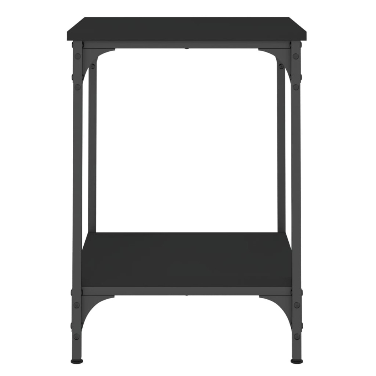 vidaXL Τραπεζάκι Σαλονιού Μαύρο 40 x 40 x 55 εκ. Επεξεργασμένο Ξύλο