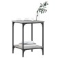 vidaXL Τραπεζάκι Σαλονιού Γκρι Sonoma 40x40x55 εκ. Επεξεργασμένο Ξύλο