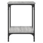 vidaXL Τραπεζάκι Σαλονιού Γκρι Sonoma 40x40x55 εκ. Επεξεργασμένο Ξύλο