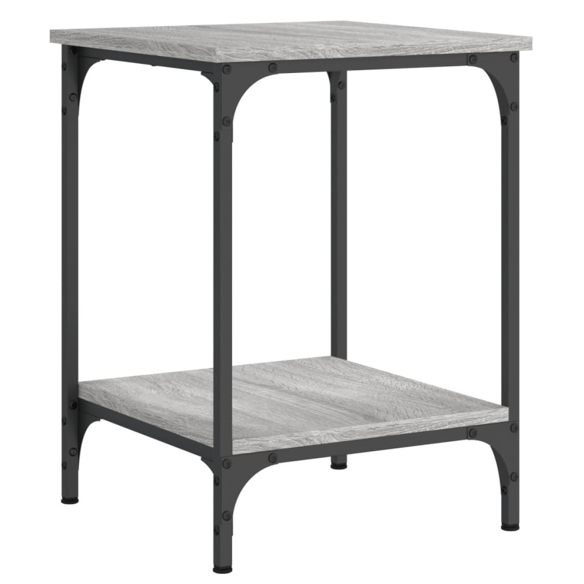 vidaXL Τραπεζάκι Σαλονιού Γκρι Sonoma 40x40x55 εκ. Επεξεργασμένο Ξύλο