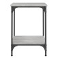 vidaXL Τραπεζάκι Σαλονιού Γκρι Sonoma 40x40x55 εκ. Επεξεργασμένο Ξύλο