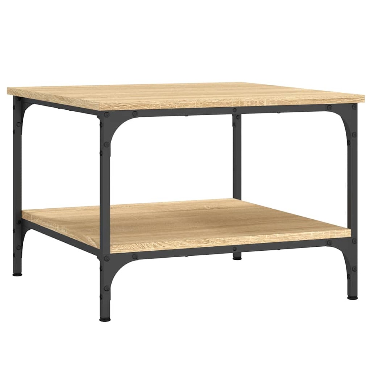 vidaXL Τραπεζάκι Σαλονιού Sonoma Δρυς 55 x 55 x 40 εκ. Επεξεργ. Ξύλο