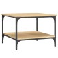 vidaXL Τραπεζάκι Σαλονιού Sonoma Δρυς 55 x 55 x 40 εκ. Επεξεργ. Ξύλο