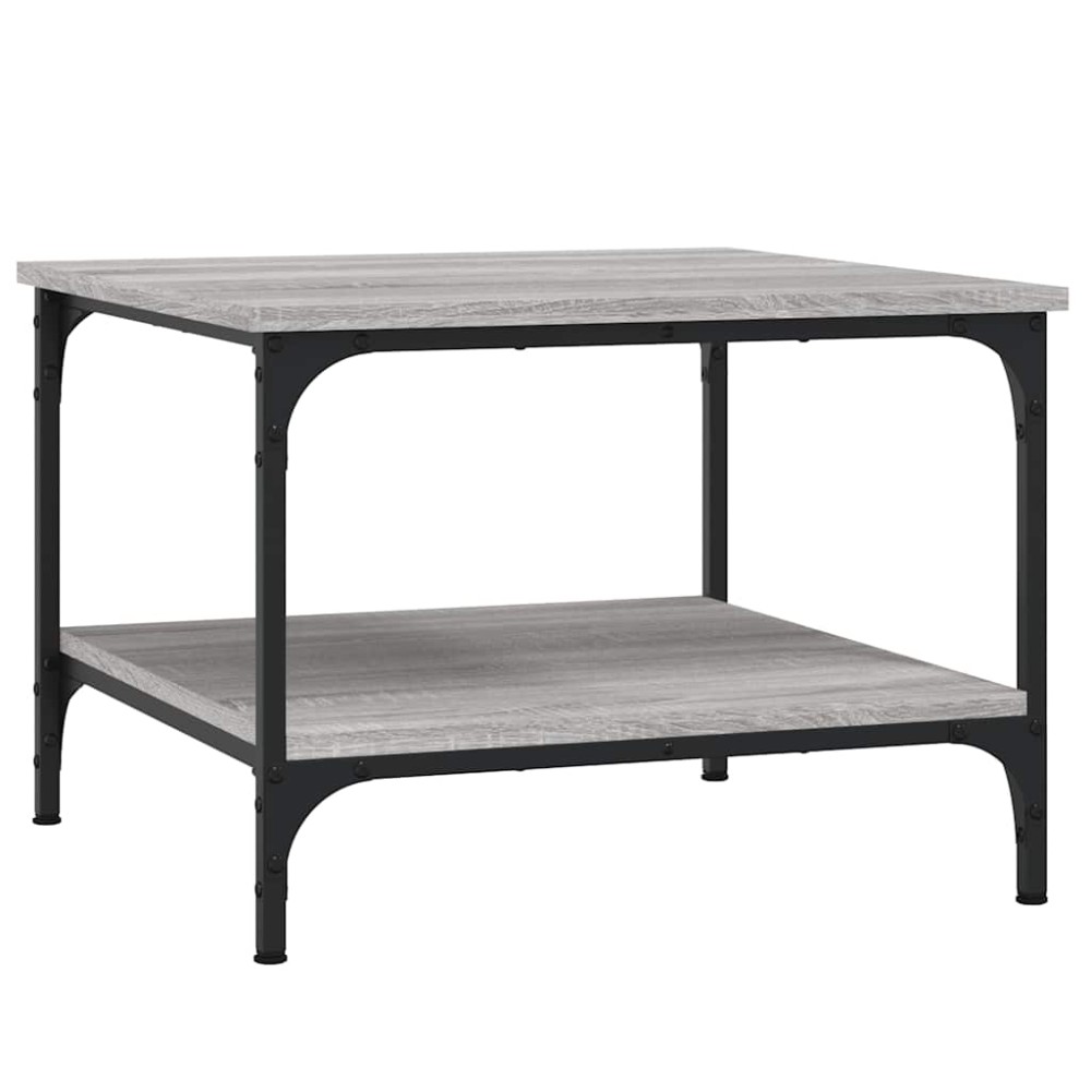 vidaXL Τραπεζάκι Σαλονιού Γκρι Sonoma 55x55x40 εκ. Επεξεργασμένο Ξύλο