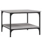 vidaXL Τραπεζάκι Σαλονιού Γκρι Sonoma 55x55x40 εκ. Επεξεργασμένο Ξύλο