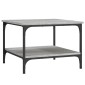 vidaXL Τραπεζάκι Σαλονιού Γκρι Sonoma 55x55x40 εκ. Επεξεργασμένο Ξύλο