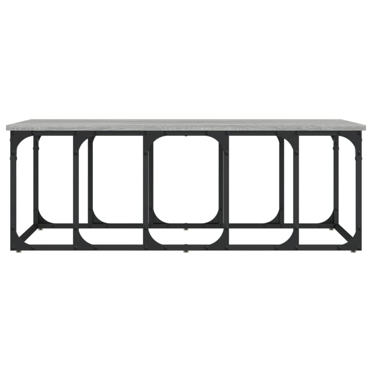 vidaXL Τραπεζάκι Σαλονιού Γκρι Sonoma 100x50x35,5 εκ. Επεξεργ. Ξύλο