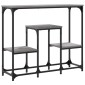 vidaXL Τραπέζι Κονσόλα Γκρι Sonoma 89,5x28x76 εκ. Επεξεργασμένο Ξύλο