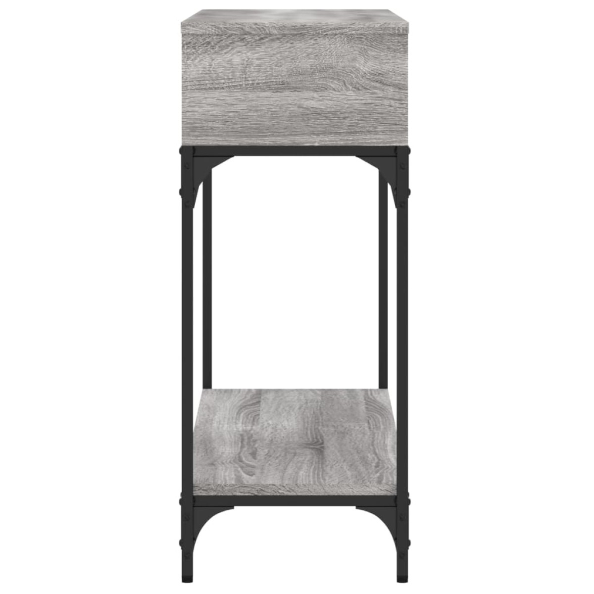 vidaXL Τραπέζι Κονσόλα Γκρι Sonoma 100x30,5x75 εκ. Επεξεργασμένο Ξύλο
