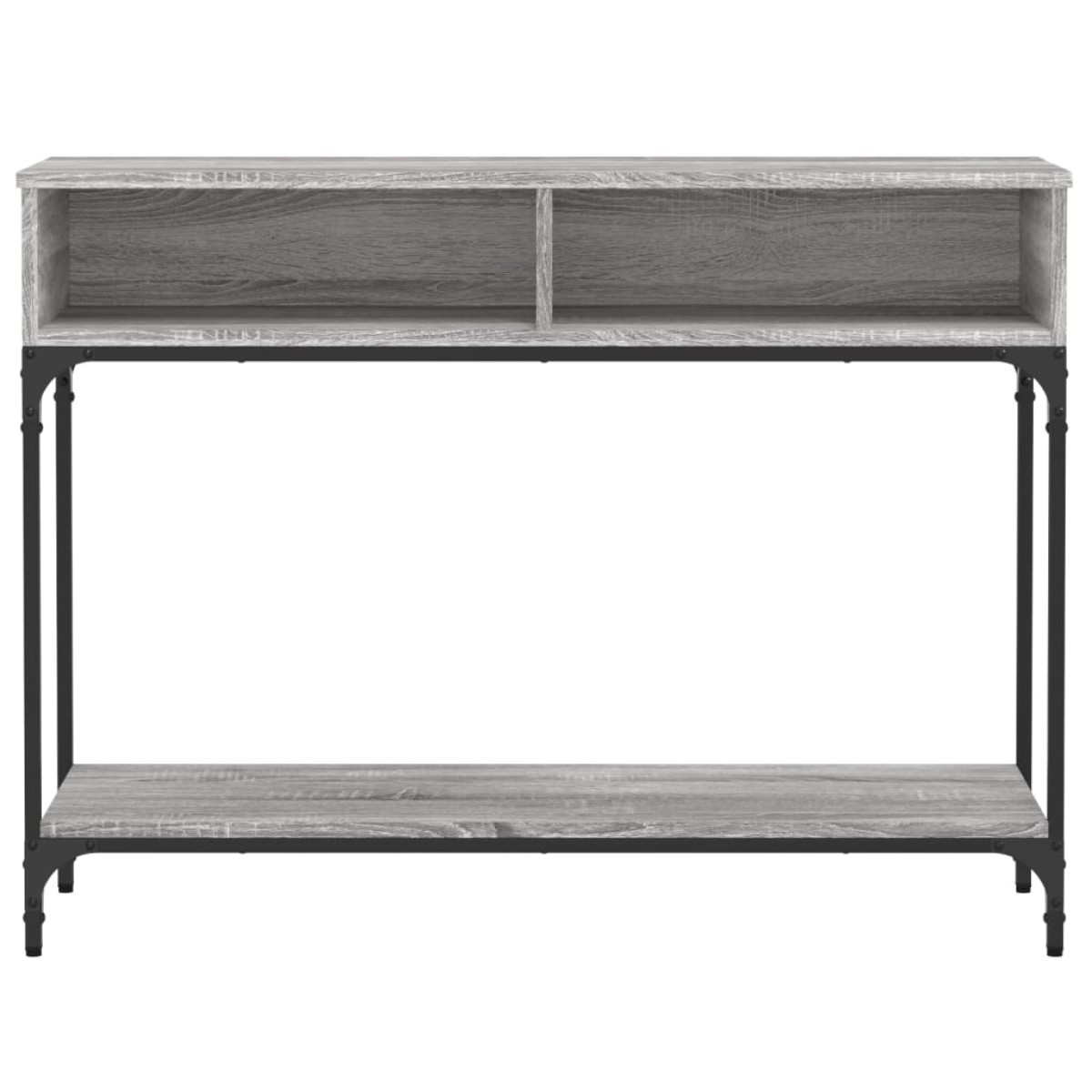 vidaXL Τραπέζι Κονσόλα Γκρι Sonoma 100x30,5x75 εκ. Επεξεργασμένο Ξύλο