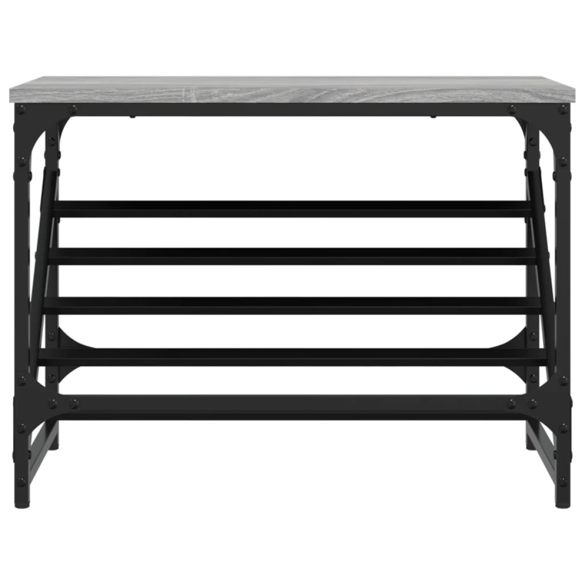 vidaXL Παπουτσοθήκη Γκρι Sonoma 60x30x45 εκ. από Επεξεργασμένο Ξύλο